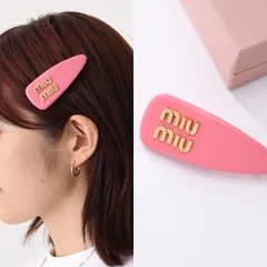 2026年最新】mIumIu ヘアピン ピンクの人気アイテム - メルカリ