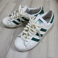 adidas SUPERSTAR 80s VINTAGE DXホワイト×グリーン - メルカリ