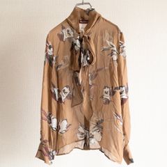 UNITED TOKYO 北斎 ホクサイボリュームブラウス イエロー - メルカリ
