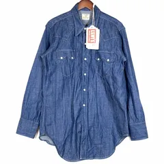 【中古品】 LEVI’S VINTAGE CLOTHING リーバイス ビンテージ クロージング SHORTHORN SAWTOOTH WESTERN SHIRT 001L7-0002 ウエスタン シャツ【145-260716-sa-05-tei】のサムネイル