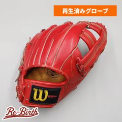 1043 ウィルソン スタッフ 型抜群 極美品 軟式 キャッチャーミット