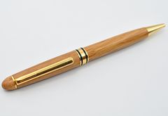 栴檀 縮杢 ハンドメイド 木軸ボールペン G2 天然木 シルバー - メルカリ