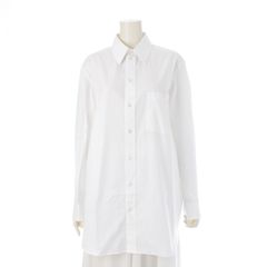 極美品 CELINE 23SS トリオンフ クロップド ポロシャツ コットンピケ