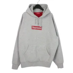 シュプリーム SUPREME 23SS Inside Out Box Logo Hooded Sweatshirt インサイドアウト ボックスロゴ パーカー L グレーのサムネイル