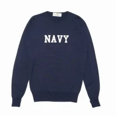 ■美品■uniform experiment × JOHN SMEDLEY ユニフォームエクスペリメント × ジョンスメドレー ニット サイズ1 クルーネック セーター イギリス製 ブランド古着【中古】20260716/RB0134のサムネイル