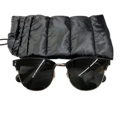 186005 現状品 MONCLER モンクレール サングラス　ブラック ML 0112-Kのサムネイル