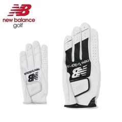 26秋冬 ニューバランス ゴルフ NEW BALANCE GOLF ユニセックス(メンズ レディース) 定番 シープレザー スタックドロゴプリント グローブ6985002 手袋 ラムレザー 本革 片手用 ギフト プレゼントのサムネイル