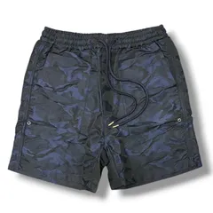 未使用 wjk camo jacquard shorts カモ ショートパンツ ハーフパンツ ダブルジェイケイ 5414 ネイビー S （19606M）のサムネイル