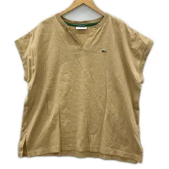 LACOSTE ラコステカットソー size36/ベージュ系のサムネイル