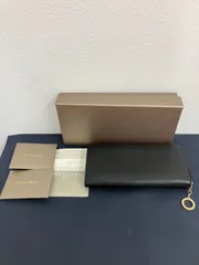 【441301114102】BVLGARI ブルガリ ラウンドファスナー 長財布 黒 リングチャーム 箱付 現状品のサムネイル