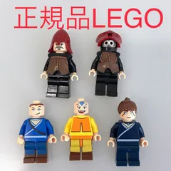 正規品 中古 LEGO レゴ アバター　伝説の少年アン  ミニフィグ　5個　まとめ売り　レア　希少 CT-679 ※オールドレゴ　アン　ソッカ　カタラ　ファイアベンダー　火の国の兵士　3828　3829 361のサムネイル