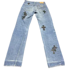 【送料無料】Chrome Hearts × Levi’s クロスパッチデニム 29インチ インボイス原本付のサムネイル