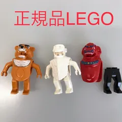 正規品 中古 LEGO レゴ 世界の冒険シリーズ  ミニフィグ　大型フィギュア　2個　まとめ売り　おまけ付き N0-484 ※オールドレゴ　タイグラー　イエティ　ジュンチー　7411　7412　7413 361のサムネイル