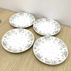 【中古】NARUMI ナルミ 皿 4客 花柄のサムネイル