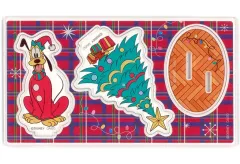 【中古】アクリルスタンド・アクリルパネル プルート 「ディズニー トレーディングアクリルスタンド ミッキー＆フレンズ(クリスマス)」 ダイソー限定のサムネイル
