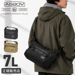 【メーカー正規品】アッソブ コーデュラドビー ショルダーバッグ 2WAY ハンドバッグ 7L B5 ミリタリー メンズ ブランド AS2OV CORDURA DOBBY 305D 061412のサムネイル