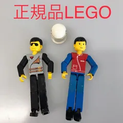 正規品 中古 LEGO レゴ テクニック  フィギュア　ミニフィグ　2個　まとめ売り N0-481 ※オールドレゴ　初期モデル　tech011　tech012　8244　8225　8855 361のサムネイル