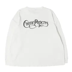 COOTIE クーティー Tシャツ ホワイト 白 サイズ:M 20AW ブランドロゴ オーバーサイズ ロングスリーブ Tシャツ Print Oversized L/S Tee トップス カットソー 長袖【メンズ】【中古】のサムネイル
