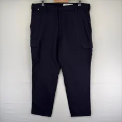 古着 カーハート Carhartt ダック パンツ カーゴパンツ ジッパーフライ ワンポイントロゴ FR w38 L32  ネイビー系 メンズのサムネイル