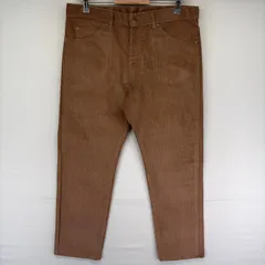 古着 90's/90年代 エルエルビーン L.L.Bean USA製 コーデュロイ パンツ 5ポケット ジッパーフライ レザーパッチ  ブラウン系 メンズのサムネイル