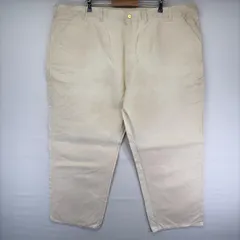 古着 カーハート Carhartt パンツ ペインター ワンポイントロゴ ジッパーフライ ハンマーループ スパナポケット  ホワイト系 メンズのサムネイル