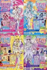 【中古】食玩 ステッカー・シール 全4種セット 「ハートキャッチプリキュア! プリキュアきせかえ おしゃれにチェンジ!」 のサムネイル