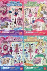 【中古】食玩 ステッカー・シール 全4種セット 「プリキュア きせかえシールであそぼ♪」のサムネイル