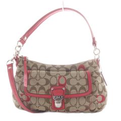 大人可愛いカラフルロゴ COACH コーチ シグネチャー ワンショルダー
