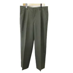ジバンシィ GIVENCHY パンツ スラックス ウール 84 カーキ タック入り 無地 長ズボン /PP ■GY47のサムネイル
