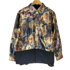 トーガプルラ TOGA PULLA Metallic print shirt レディース  38のサムネイル