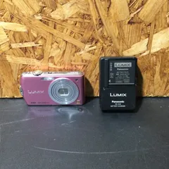 Panasonic パナソニック コンパクトデジタルカメラ LUMIX DMC-FX70 ピンクモデル バッテリー 充電器のサムネイル