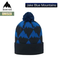 バートン ビーニー ニット帽 25-26 Burton リサイクル トロープ  W26JP-233551 Recycled Trope Beanie 帽子 メンズ レディース ポンポン 折り返し マウンテンロゴ スノーボード 2025-2026 正規品のサムネイル