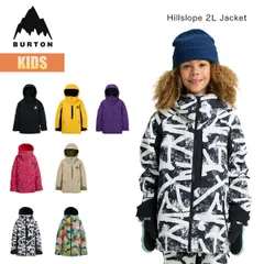 バートン スノーボードウェア キッズ ジャケット 25-26 Burton ヒルスロープ  W26JP-243131 Kids' Burton Hillslope Jacket 2-Layer スノーウェア スノボ 子供 130 160 正規品のサムネイル