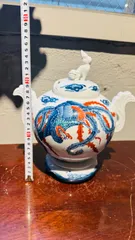 中国陶磁器 龍・鳳凰文 蓋付き香炉 飾り壺 銘あり 美品 高さ約25cm 中国陶磁器 龍・鳳凰文 蓋付き香炉 飾り壺 銘あり 美品 高さ約25cm