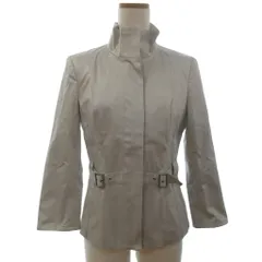 ミッシェルクラン MICHEL KLEIN スタンドカラー ジャケット グレー 40 ■GY14のサムネイル