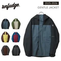 アンファッジ スノーボードウェア ジェントルジャケット unfudge GENTLE JACKET ワイドフィット メンズ レディース スノーボードジャケット 東レ製３レイヤー バックカントリー スノボ スキー 25-26モデル 正規品のサムネイル