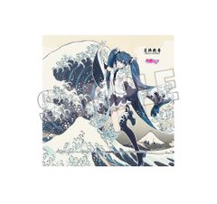 ミャクミャク 北斎 手ぬぐい 神奈川沖浪裏 - メルカリ