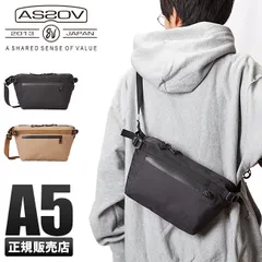【メーカー正規品】アッソブ ファニーバッグ ショルダーバッグ ウォータープルーフ コーデュラ 撥水 防水 耐水 AS2OV 141607のサムネイル