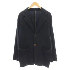 ヴィヴィアンウエストウッドマン Vivienne Westwood MAN オーバーサイズ2Bジャケット スウェット テーラードジャケット 46 ネイビー 紺 VW-J2-74400 /☆G2のサムネイル