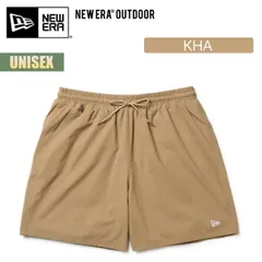 ニューエラ アウトドア ハーフパンツ NEW ERA OUTDOOR ユーティリティー ショートパンツ ユニセックス 撥水 ストレッチ 耐塩素 メッシュライナー ポケット プール ビーチ 海 カーキ 2026 春夏 SS 正規品のサムネイル