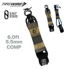 ファイヤーワイヤー サーフボード リーシュコード スレーターデザイン 6.0フィート 5.5ミリ コンプ FIREWIRE SLATER DESIGNS Leash 6.0ft 5.5mm COMPのサムネイル