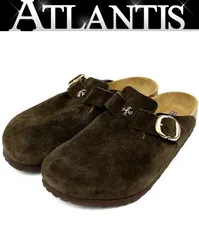 CHROME HEARTS 銀座店 クロムハーツ 新品 ビルケンシュトック CHプラス ボストン サンダル スエード メンズ SV925 size:42 茶系 103811のサムネイル