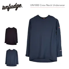 アンファッジ ベースレイヤー unfudge UN1000 Crew Neck Underwear クルーネック アンダーウェア メンズ レディース ファーストレイヤー スノーボードウェア スノーウェア インナーウェア スノボ スキー 雪山 正規品のサムネイル