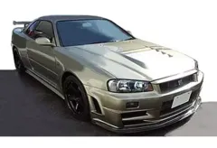 【中古】ミニカー 1/43 Nismo R34 GT-R Z-tune(ミレニアムジェイド) [IG1611]のサムネイル
