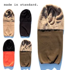 メイドインスタンダード ポーラテック フリース ネックウォーマー フード MADE IN STANDARD POLARTEC HOODE WARMER ベージュ カーキ ブラック オレンジ 保温 スノーボード スキー ユニセックス MS21F002 正規品のサムネイル