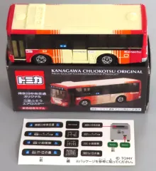 【中古】トミカ 神奈川中央交通 三菱ふそうエアロスター 新色記念モデル(アイボリー×オレンジ) 「トミカ」 神奈川中央交通オリジナルのサムネイル