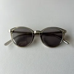 新品 送料無料 | CLEAR BOSTON SUNGLASSES | GRAY × CHARCOAL | TD-5062 | クリアフレーム | ボストン | サングラス | グレーフレーム | スモークレンズ | 鯖江 | UV99%カットのサムネイル