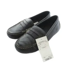 ポロ ラルフローレン POLO RALPH LAUREN ローファー タグ付き モカシン レザー ロゴ 21cm 茶 ブラウン ■GY18 /MQのサムネイル
