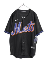 MLB ニューヨークメッツ ピートアロンソ千賀滉大】黒ユニフォーム4L