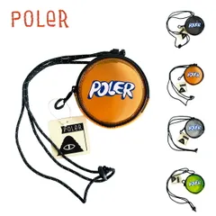 ポーラー ラウンドポーチ POLER HIGH&DRY PVC ROUND POUCH ハイ＆ドライ PVC素材 クリアケース コインケース 小物入れ フェス ビーチ アウトドア 251MCV0118 2025 SS 春夏 正規品のサムネイル